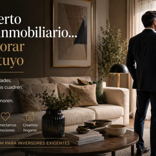 Eres inversor inmobiliario, pero decorar no es lo tuyo